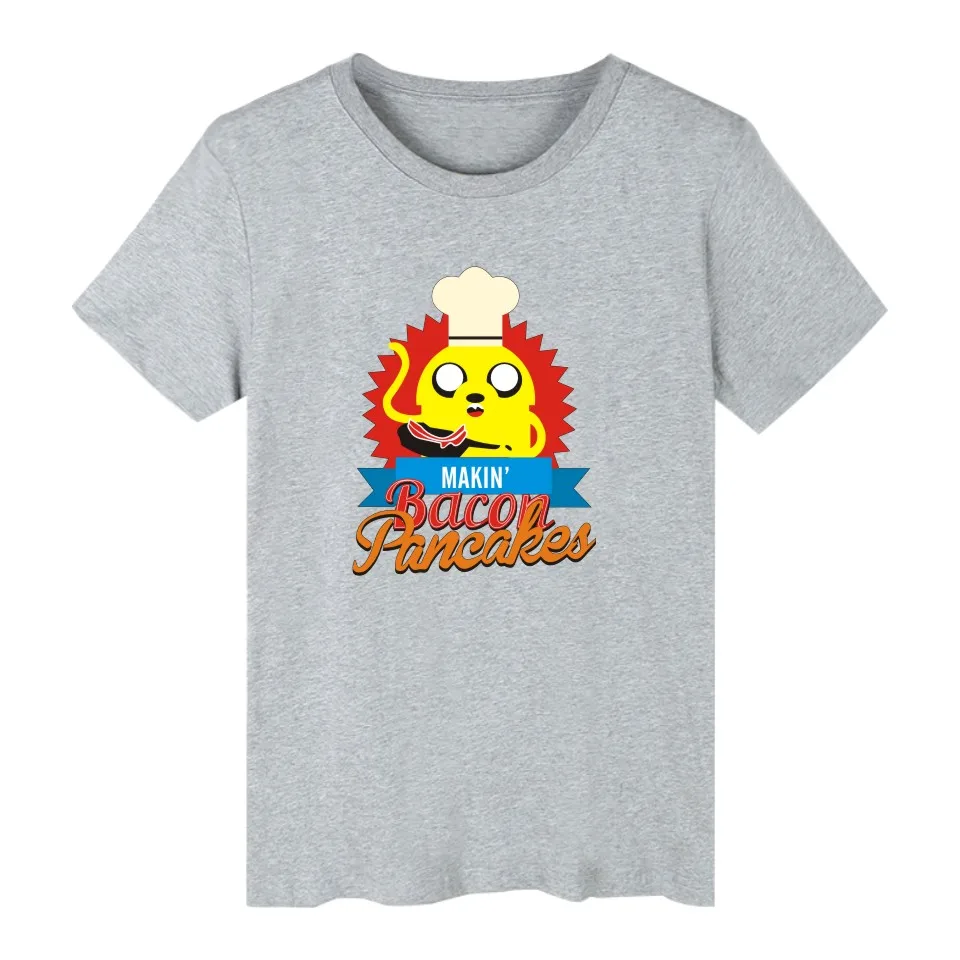 Футболка женская хлопковая с коротким рукавом модная рубашка принтом лица Финна