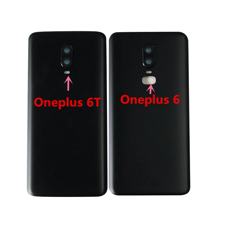 M& Sen для 6,2" Oneplus 6, задняя крышка, чехол, корпус+ рамка для камеры+ стеклянная вспышка для объектива с наклейкой на аккумулятор для Oneplus 6