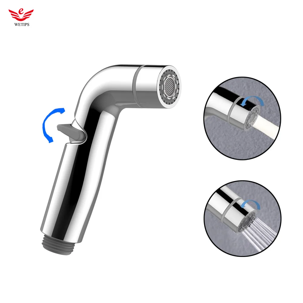 

Wetips Toilet Shower Bidet Spray Mitigeur Douche Kit Spray Shower Toilet Shattaf Shower Ducha Higienica Muslim Bidet Faucet
