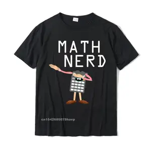 Dabbing Calculator Funny Math Teacher T-Shirt Accountant Prevalent Design Top T-Shirts Cotton Tops Shirt For Men Party