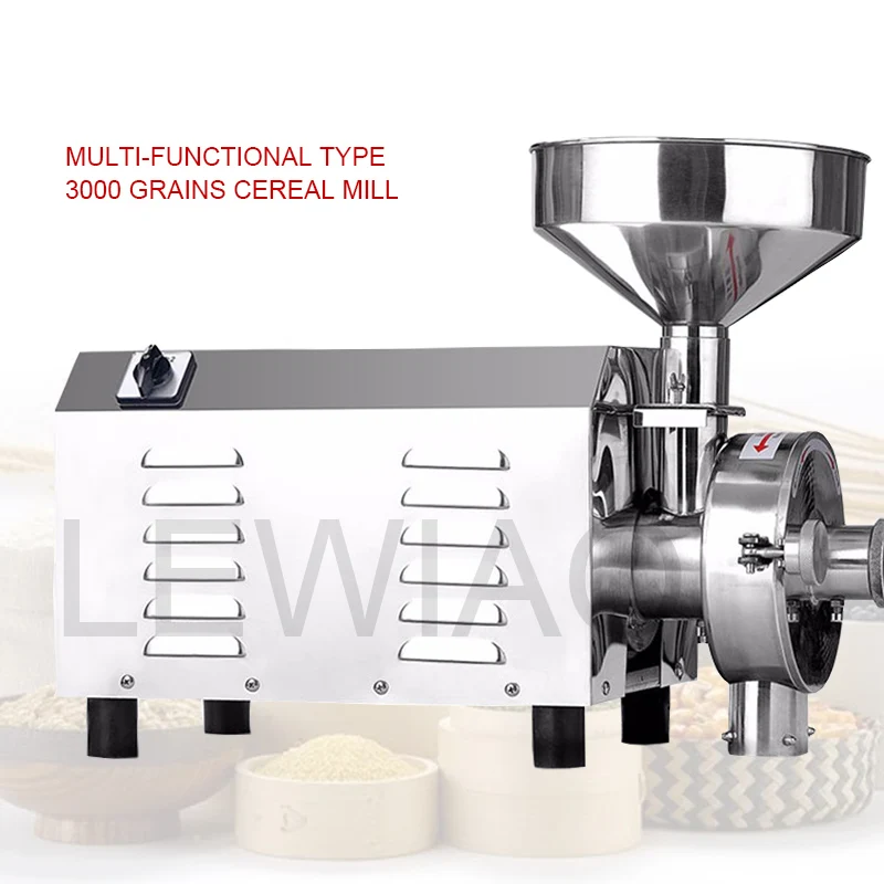 

Commercial Food Cereal Milling Machine Stainless Steel Grain Mill Home Brew Equipment