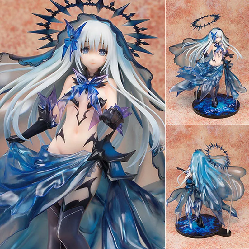 

Anime DATE A LIVE Tobiichi Origami Elf Reversal PVC Action Figure Collection Model Toys Doll Gift