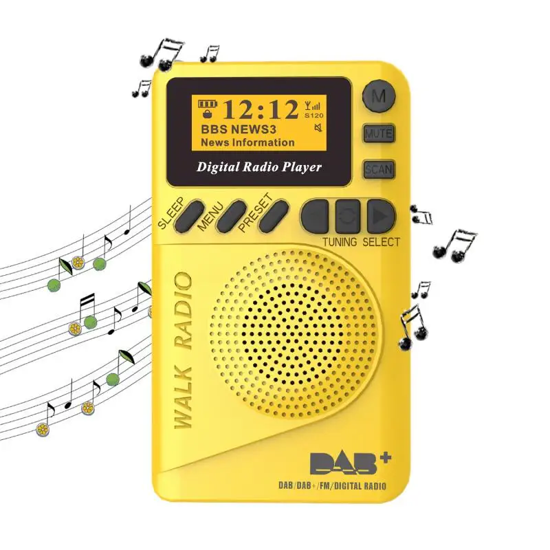 Новинка 2021 карманный мини радиоприемник AM/FM лучший ресивер с MP3 плеером