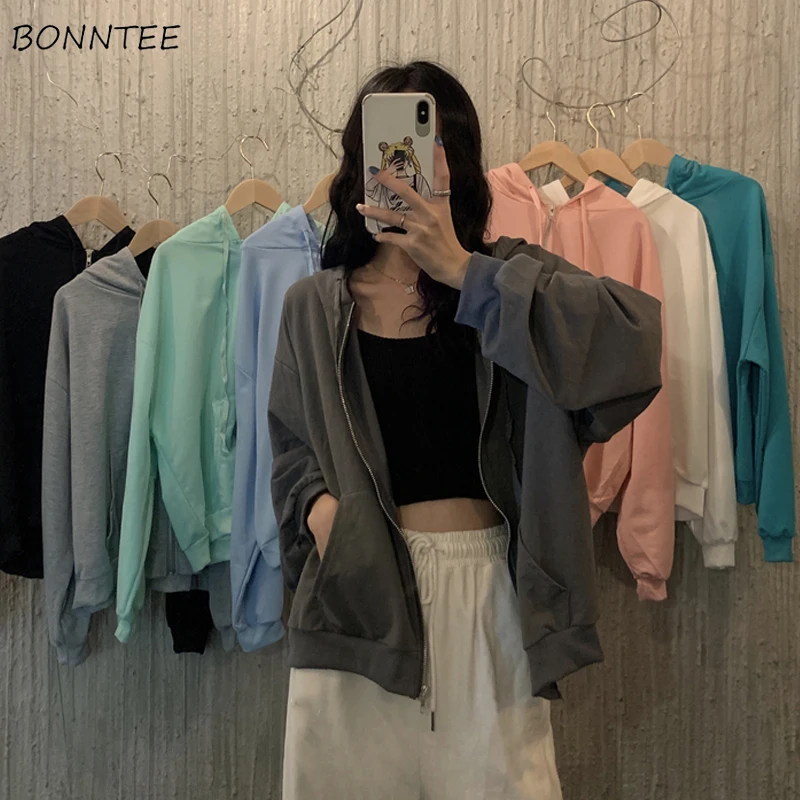 

Худи женское осеннее в стиле преппи, 8 цветов