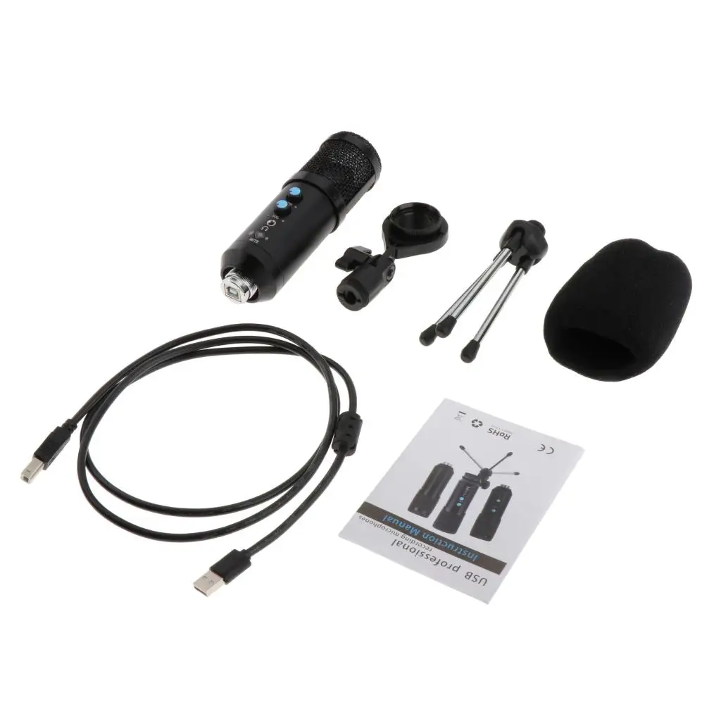 Для PC Broadcast KTV интервью USB зарядка штатив Стенд студия запись конференции