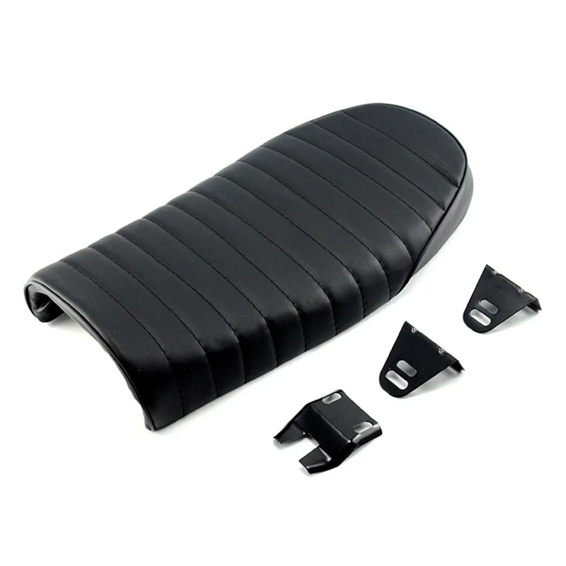2 вида цветов Ретро сидений на заказ мотоцикл Cafe Racer Винтаж Замена горб седло