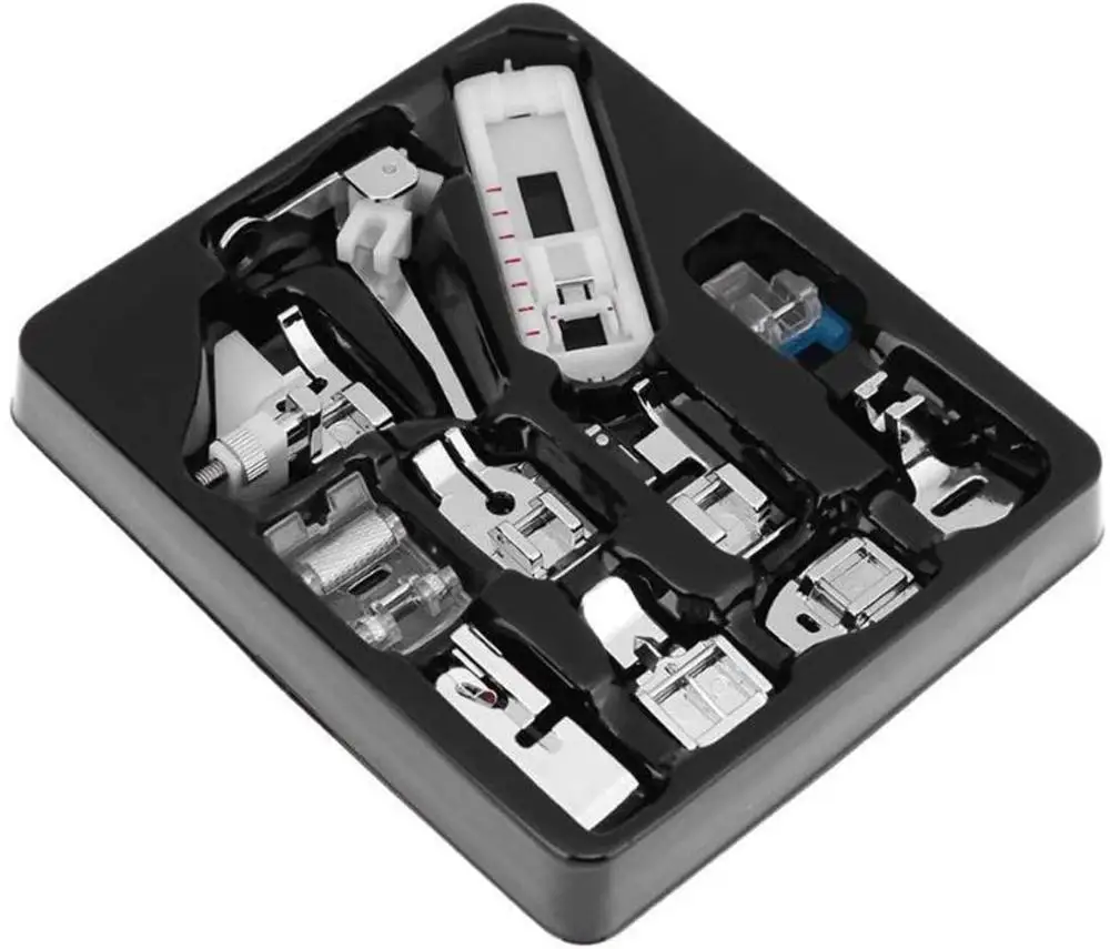 Набор прижимных лапок для бытовых швейных машин Janome Brother Singer 5BB5092 11 шт.|set foot|sewing