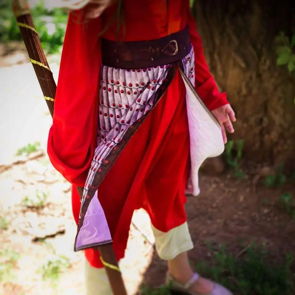 Cossky Детский костюм для косплея на Хэллоуин вечеринки Мулан детское платье