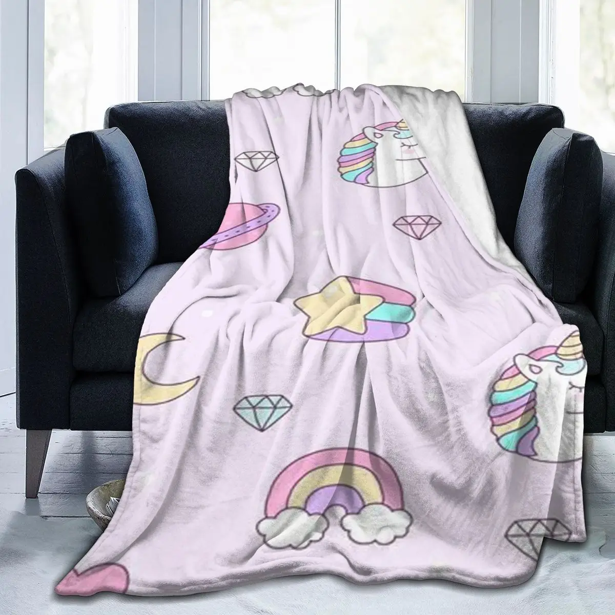 

Ultra Soft Sofa Blanket Cover Blanket Cartoon Cartoon Bedding Flannel plied Sofa Bedroom Decor for Children and Adults 278697032