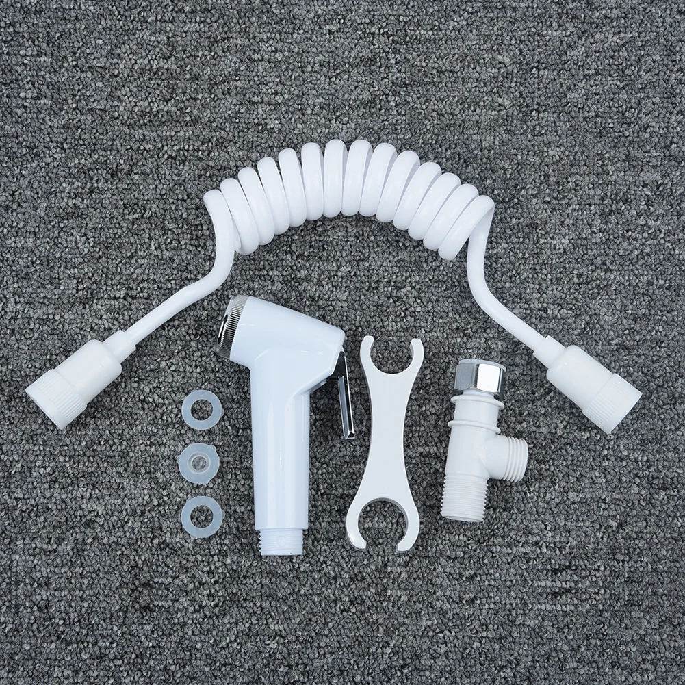 Переходник Shattaf для шлангов ванной комнаты пластиковый Настенный комплект биде
