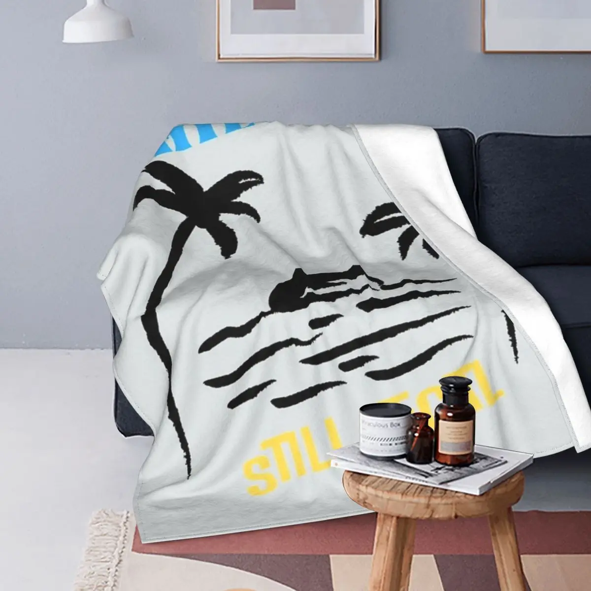 

Think While-Manta a cuadros It39S para cama, cubrecama de sofá, manta de lana, 150