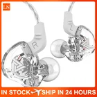 QKZ AK6 спортивные наушники-вкладыши HiFi стерео бас наушники с HD микрофоном