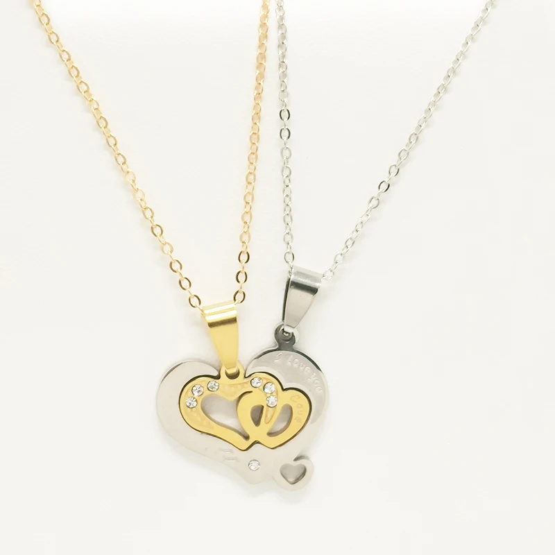 Ожерелье мужское и женское из нержавеющей стали кубинская цепь с панцирным