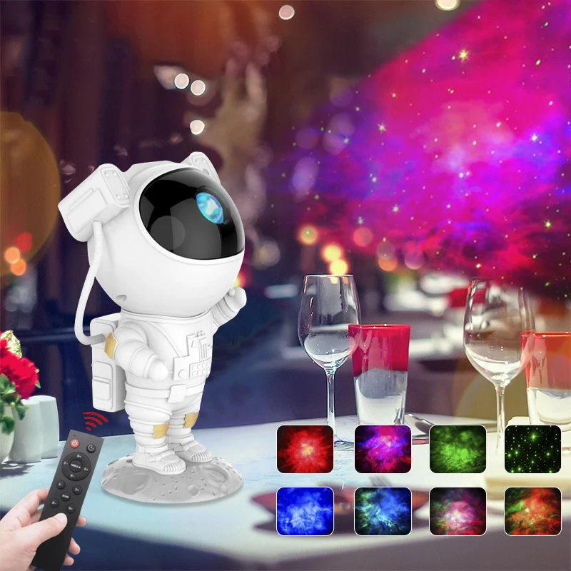 

Звездный проектор, лампа, светодиодный светильник, Космический, красочная сменная детская спальня, настольная лампа, рождественские подарк...