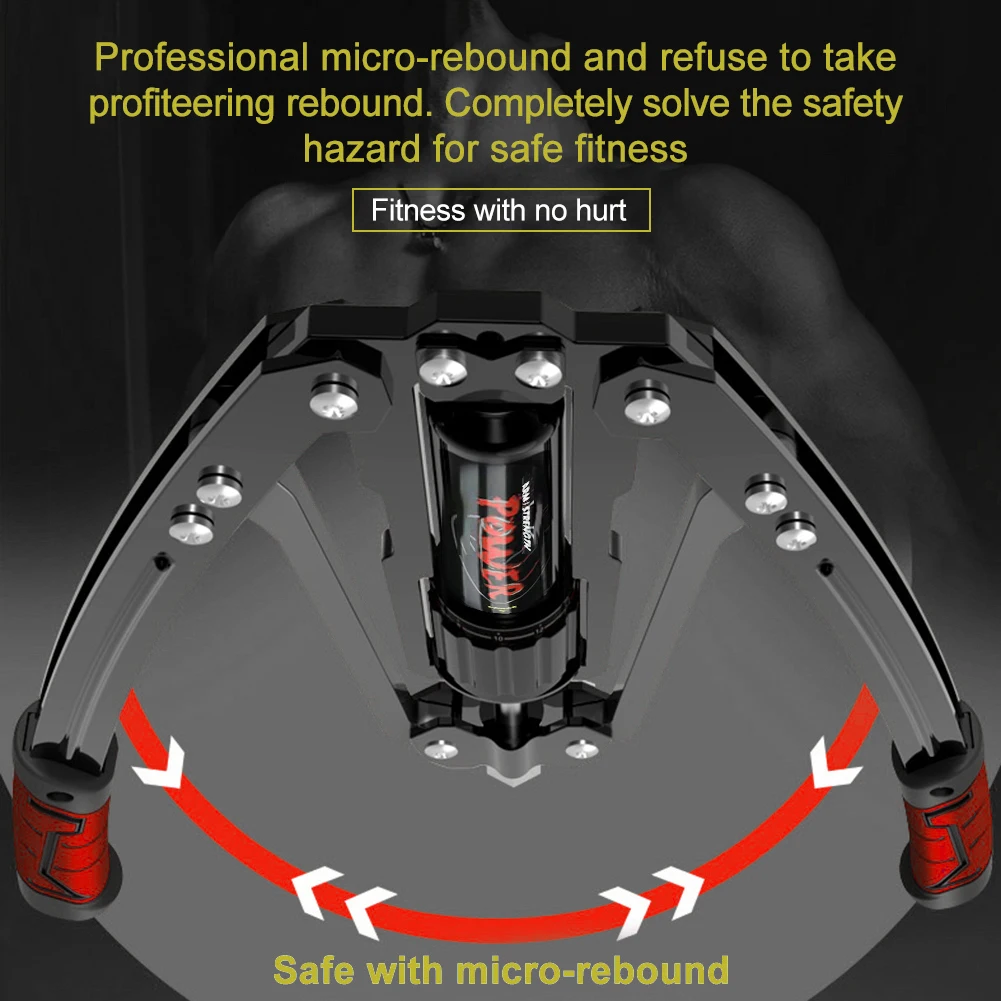 Мощность Твистер тренажер для рук Регулируемый Гидравлический Давление 22-440lbs Arm