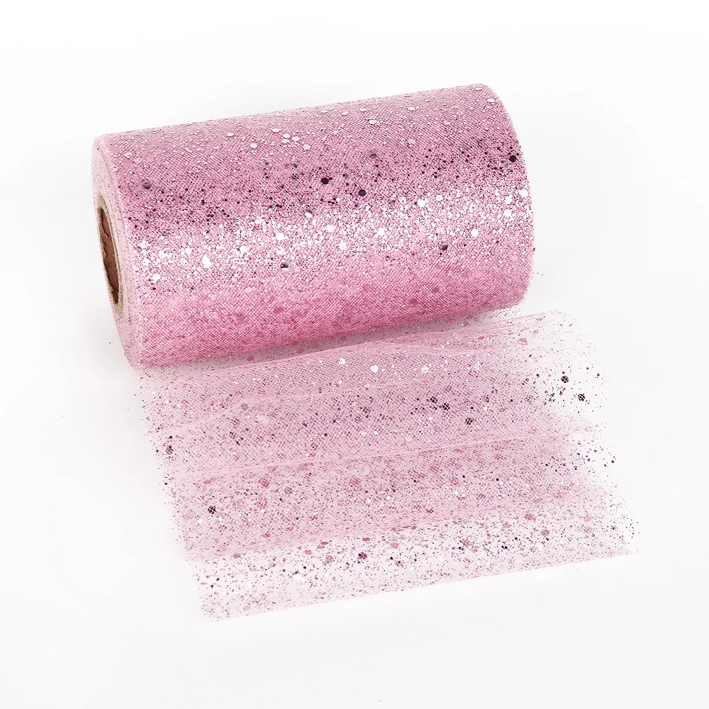 Тюль David accessories 100 ярдов 6 см в горошек Фототюль Топпер тюль для юбки-пачки бант