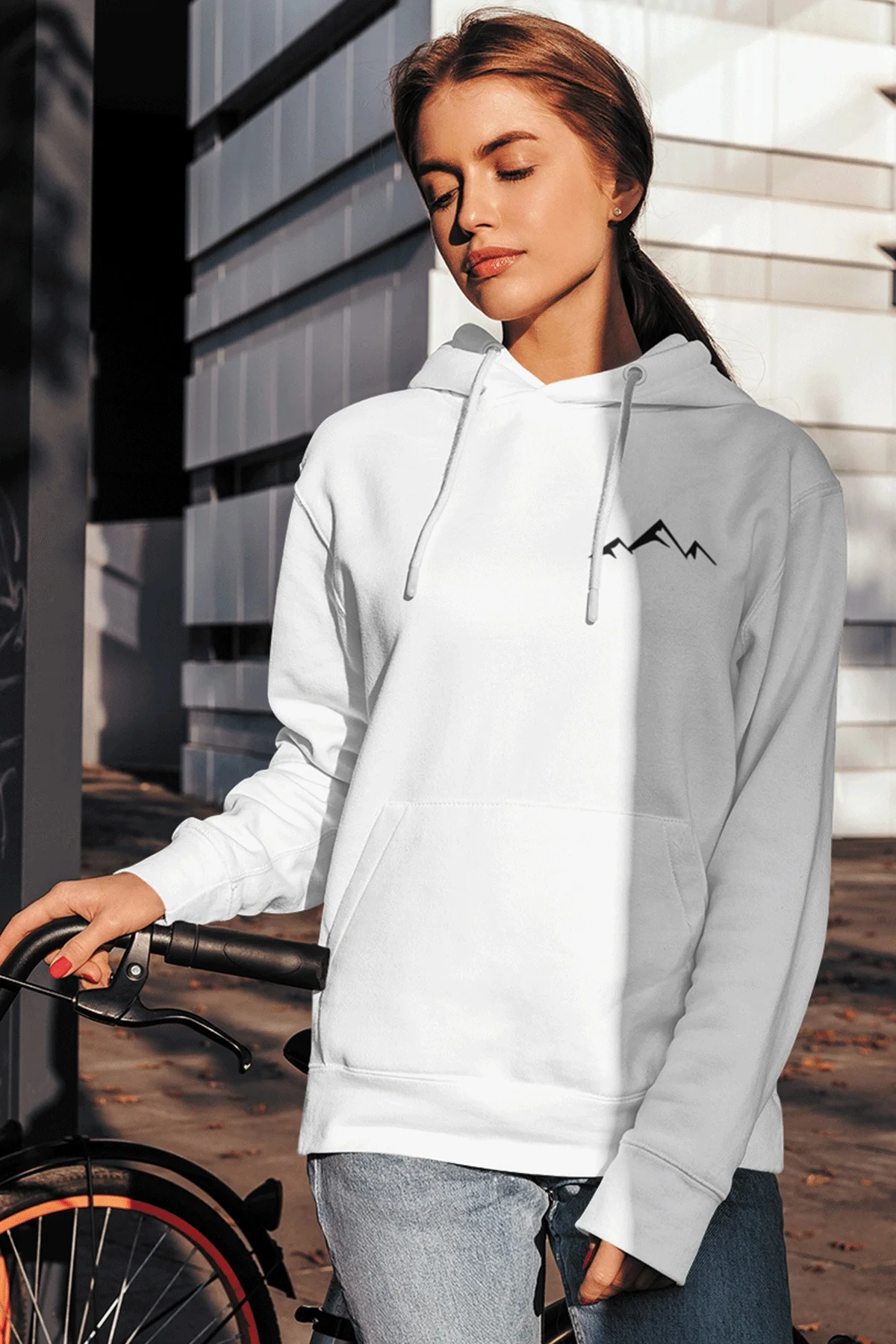 

Little Mountain Women's Hoodie Sweatshirt Hoodie Cotton Cold Protection Thick Sporty Durable Hoodie Trendy Windproof