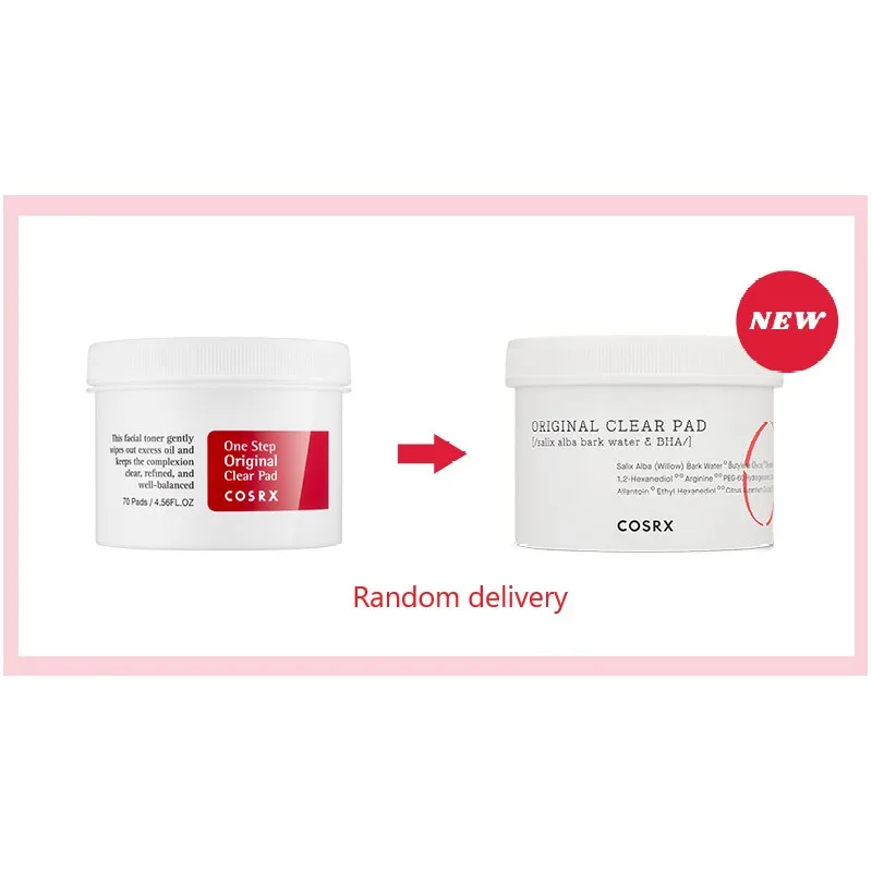 

COSRX One Step Original Clear Pad 70pcs / Box Acne Remover Face Mask Pore Acne Treatment Deep Cleansing SkinCare Korea Cosmetics