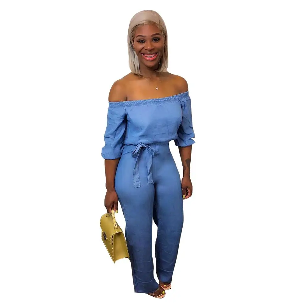 Комбинезон женский летний свободный бандажный Ромпер одежда |