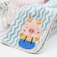 face towel for adult 34x74cm soft absorbent quick drying body hand cotton towels washbasin facecloth bathroom cleaning sets