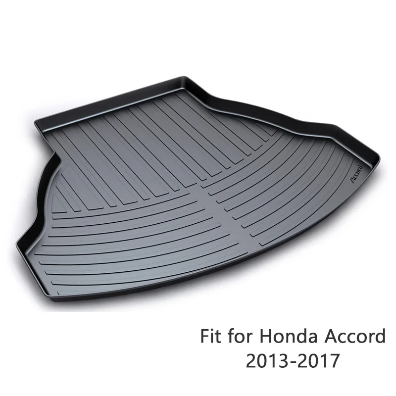 

For Honda Accord 2013 2014 2015 2016 2017 Waterproof Boot Liner Anti-slip Mat Accessories 1Set Car Cargo Rear Trunk Mat