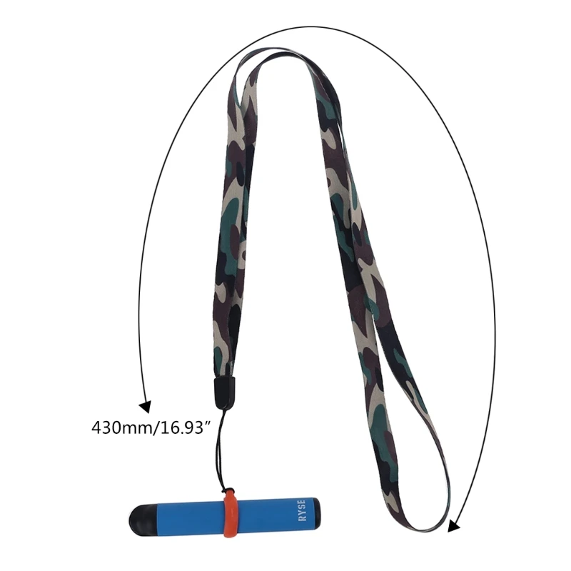 

Disposable e-cigarette sling, portable neck rope Electronic Cigarette Lanyard Silicone Ring Case Accessories for vape pen mini k