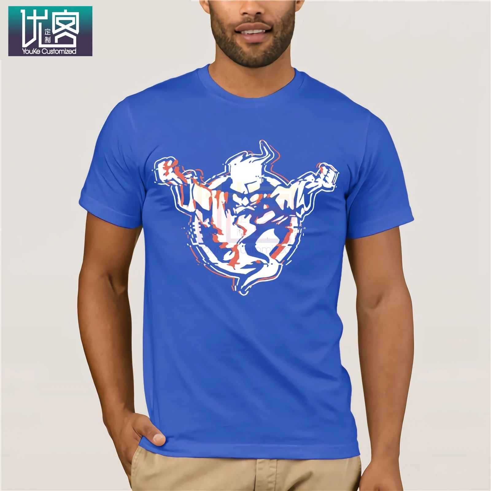 Новая мода Thunderdome логотип мужская футболка хардкор техно и габбер 2 стороны