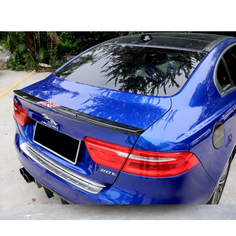 Задний спойлер для багажника губа крыло Jaguar XE Sedan 4-Door 2015-2018 K стикер отделки