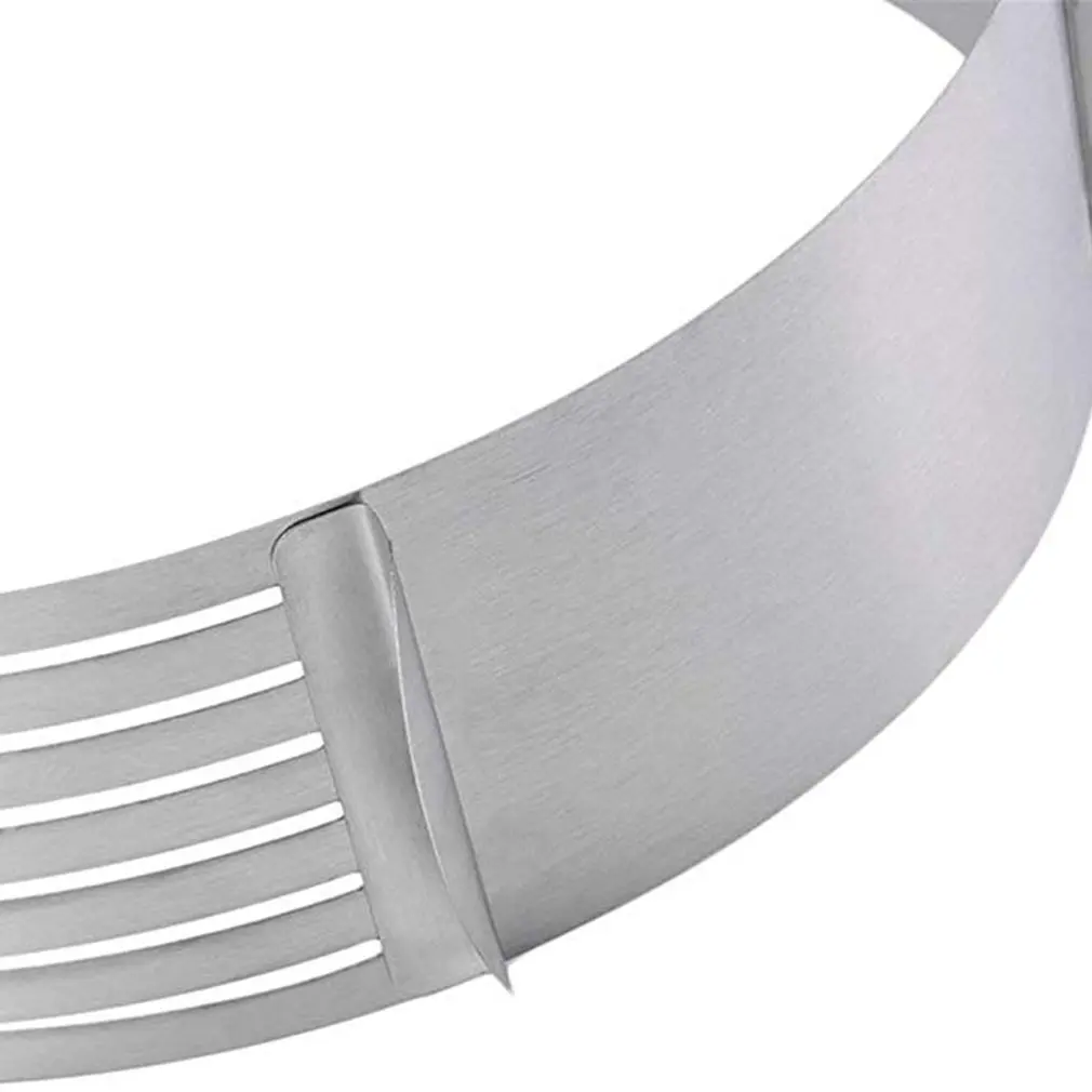 Регулируемое кольцо для Мусса 3D круглые и квадратные формы торта из нержавеющей