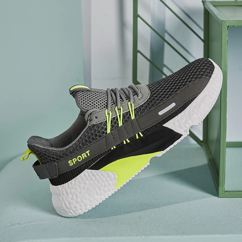 

Damyuan Fashion 2020 Men Comfortables Breathable Casual Lightweight Running Wear-resistant Gym Shoes Sneakers Jogging Size 46