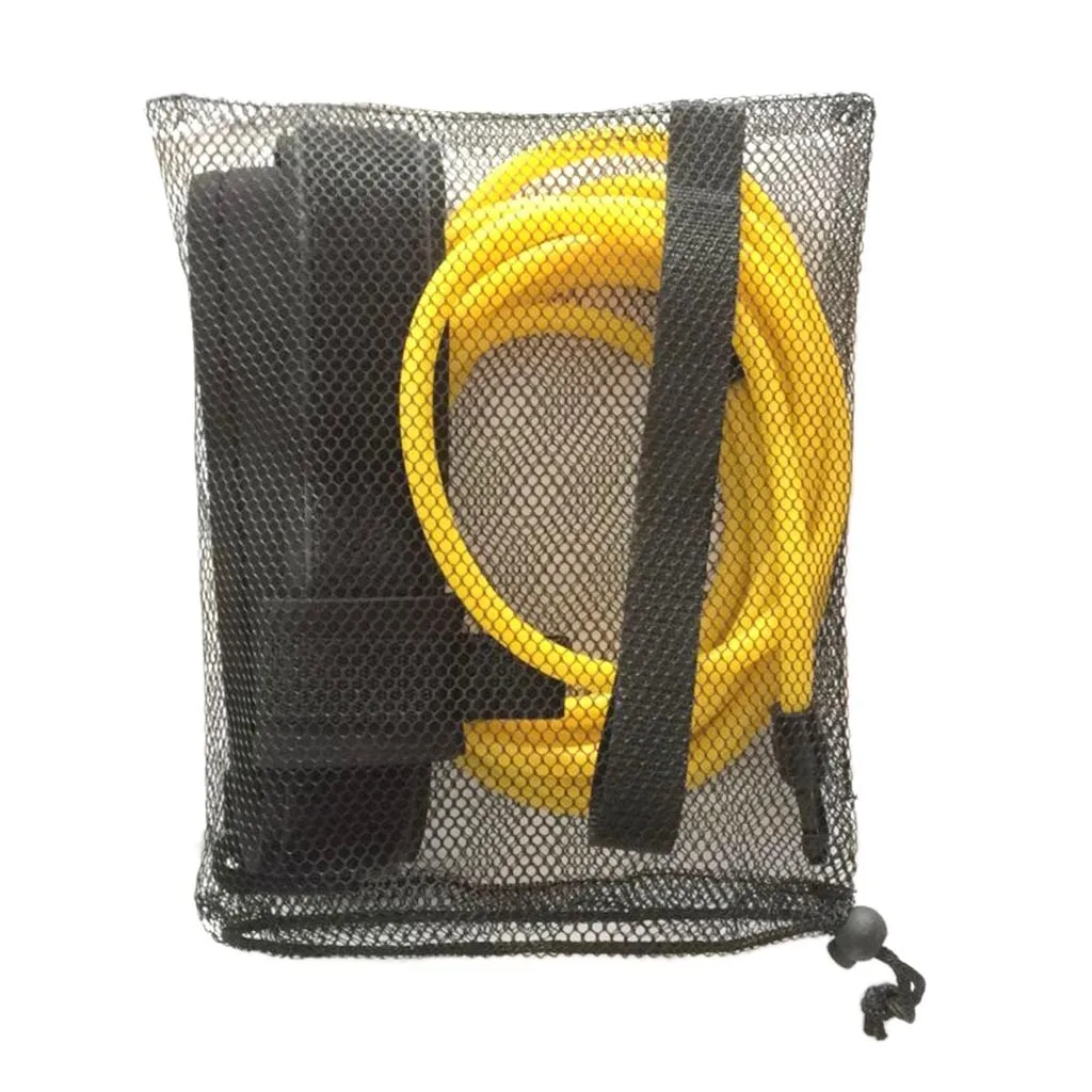 

Swimming Aids Tool Resistance Bands Latex Tubes Adult Kids Safety Rope Pilates Stretch Pull Rope Swim Training Resistance Belt
