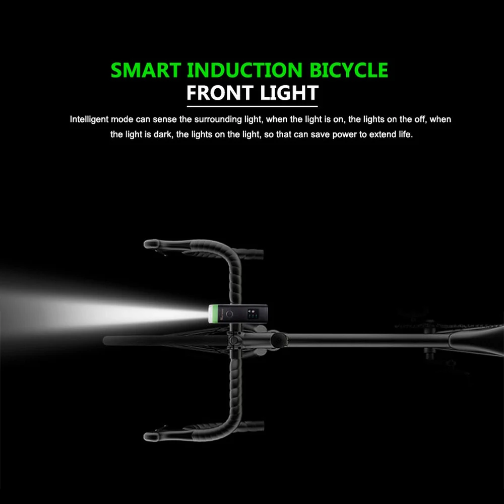 

Bicycle Light USB Rechargeable 350 Lumens Bicycle Light Front Headlight Flashlight Bicycle Warning Light Bicycle Accessories