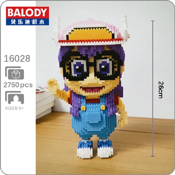 Alrale Balody Naruto Ninja Alrale Doraemon Super Mario Sonic Wario Yoshi Luigi Animal Mini Building DIY Алмазные маленькие блоки игрушка без коробки - Цвет: Alrale
