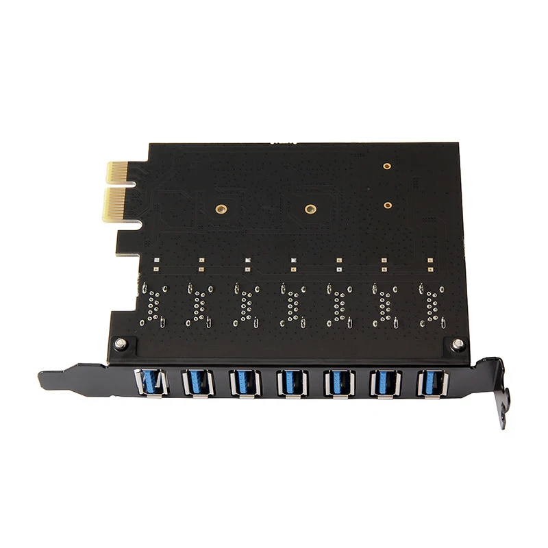 USB 3 0 карта расширения PCI E Адаптер 7 Порты концентратор адаптер внешний контроллер