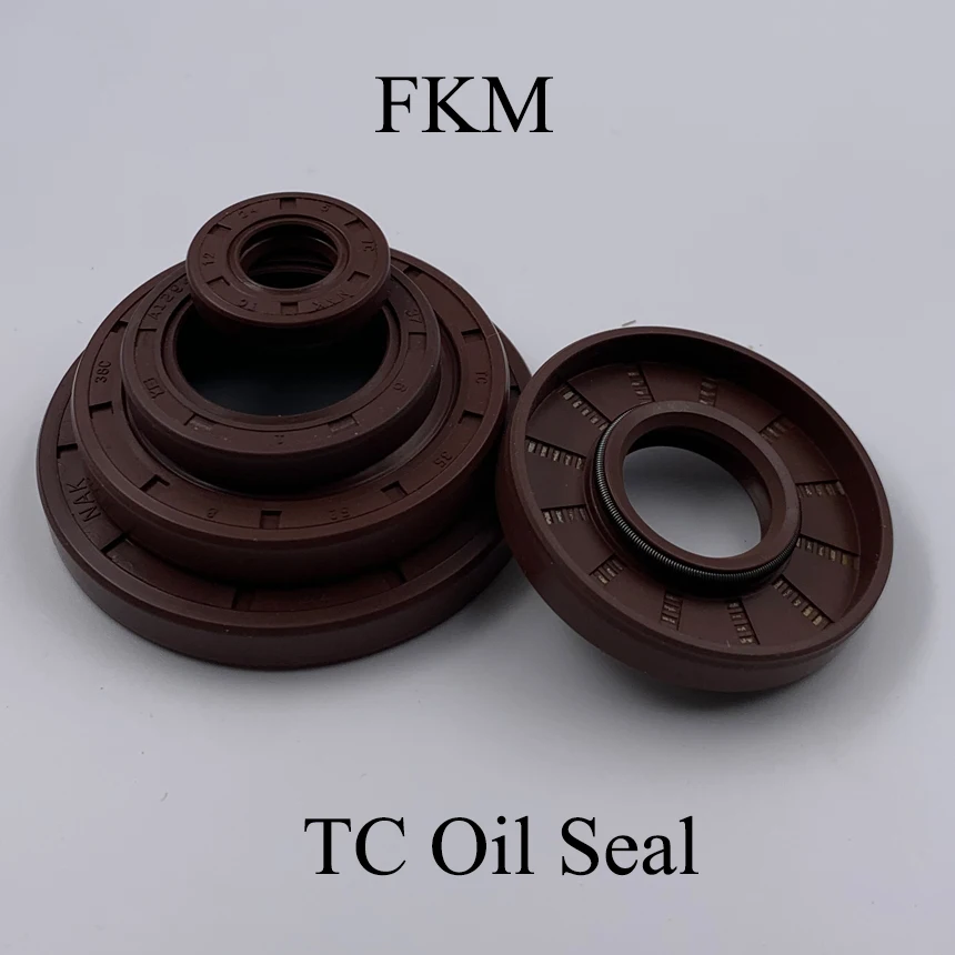 

80*125*10/12 80x125x10/12 80*140*13 80x140x13 Fluoro FKM Fluorine Rubber Spring Two Lip TC Gasket Radial Shaft Skeleton Oil Seal