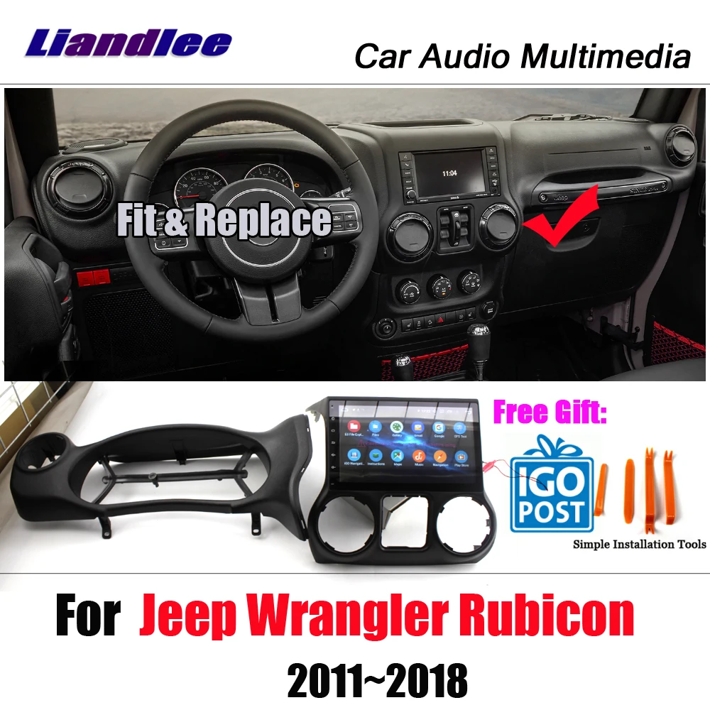 Liandlee автомобильная система Android для Jeep Wrangler Rubicon 2011~ радио видео Зеркало Ссылка gps Navi навигация HD стерео Мультимедиа