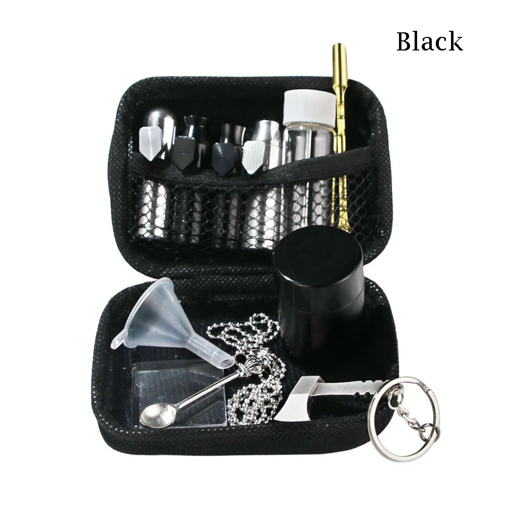 Набор металлических бутылочек для табака набор хранения из 11 предметов