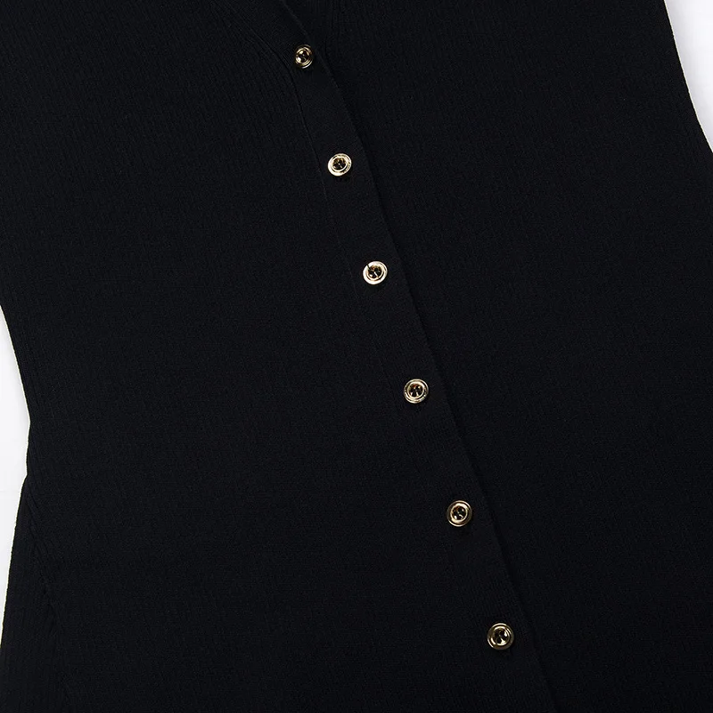 

ENGAGEMENT High Quality 2021 Dress Sexy Polo Collar Short Sleeve Waist Single-breasted Dress In Summer and Autumn