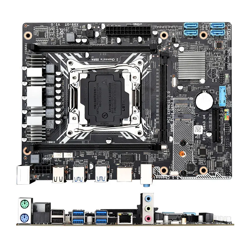 DAIXU X99-GT Combo motherboard X99 Set with for E5-2620V3 16GB = 2*8GB DDR4 2400MHz REG RAM | Компьютеры и офис