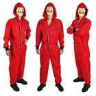 Хэллоуин Сальвадор Дали House of Paper La Casa De Papel Костюмы для косплея маска для лица карнавальный вечерние костюмы