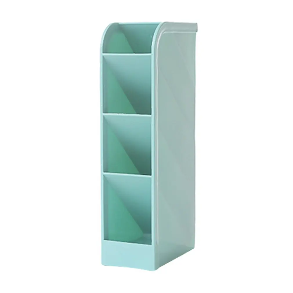 Новый креативный пластиковый настольный органайзер с 4 ячейками офисный