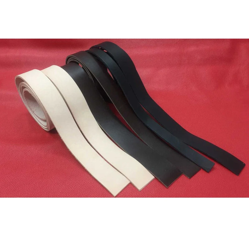 Ремень из натуральной дубленой кожи 9/10 унции 48 дюймов|Натуральная кожа| |