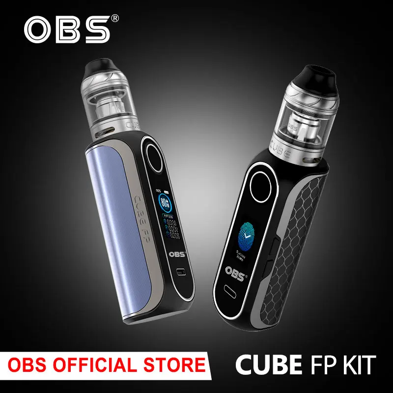 Оригинальный комплект OBS Cube FP 4 мл 18650 Ом M1 Box Kit 80 Вт макс. выход | Электроника