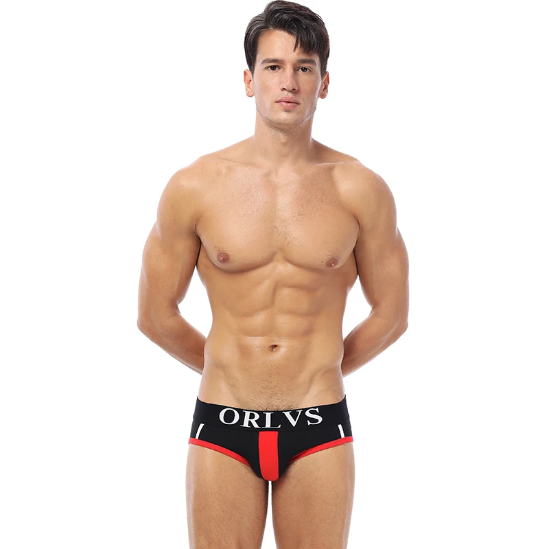 2019 Модные мужские трусы мягкое дышащее хлопковое сексуальное нижнее белье для