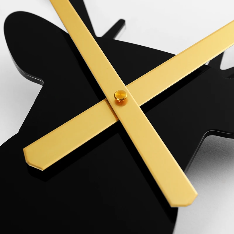 

Family Silent Acrylic Large Decorative DIY Numbers Wall Clock Modern Design Living Room Home Decoration Wall Watch Wall Stickers