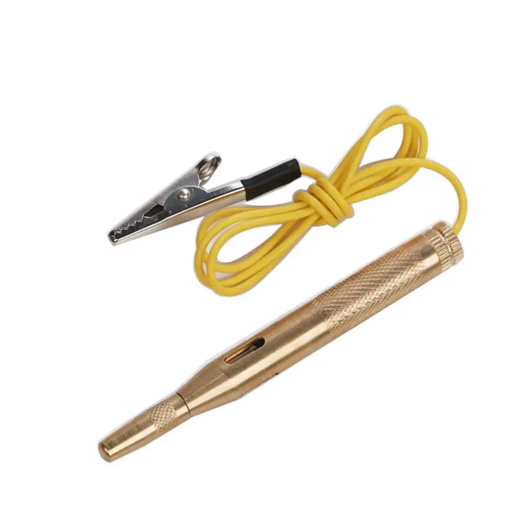 

Диагностические инструменты, медный автомобильный тестер цепи освесветильник, постоянный ток, 6 в, 12 В, 24 В, тестер напряжения лампы, ручка-де...