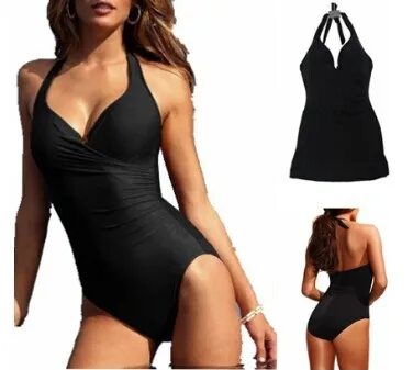 Сексуальный брендовый сплошной купальник Цельный Женский Монокини плюс размер