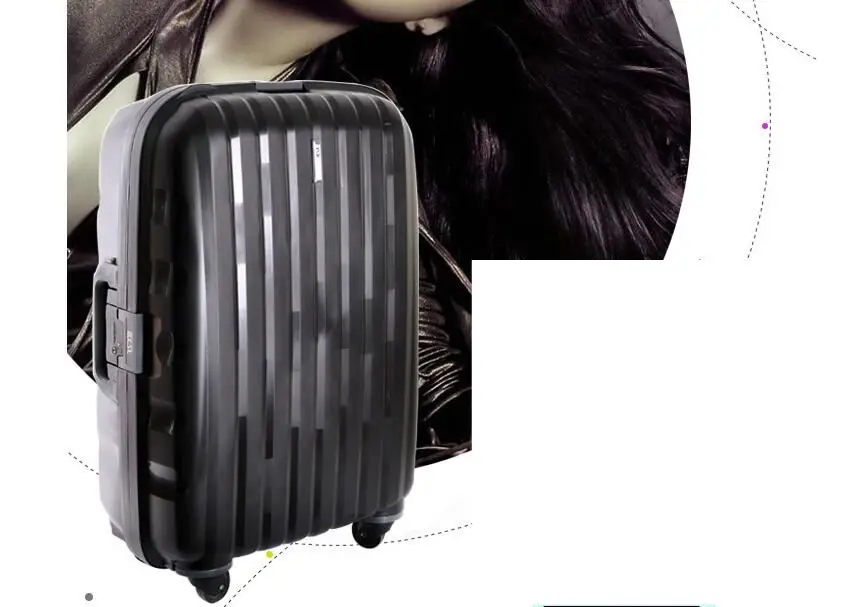 23inch Rolling Luggage Suitcase Travel 