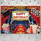 Фон для фотосъемки с изображением голливудской красной ковровой дорожки, супер звезда, фон для вечеринки в честь Дня рождения, для декора, фотосессия, фотобудка для фотосессии