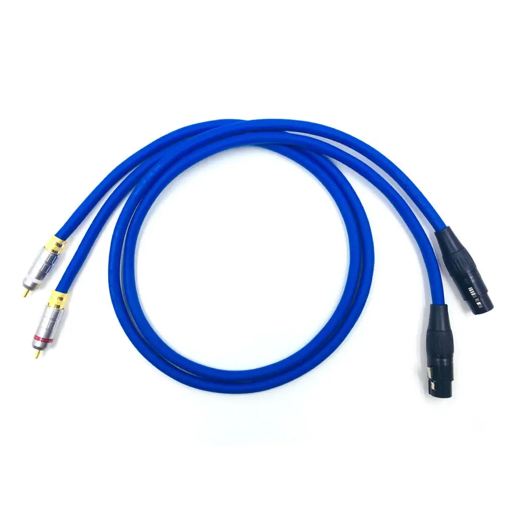 Hifi аудио XLR штекер RCA Мужской кабель двойной 3 Pin | Электроника